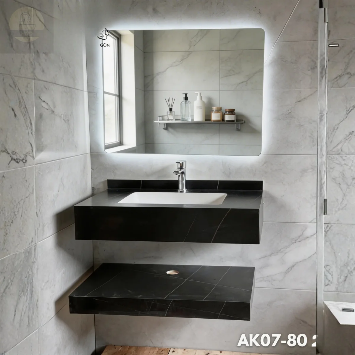 Bàn đá lavabo AK07-80 AK07-80