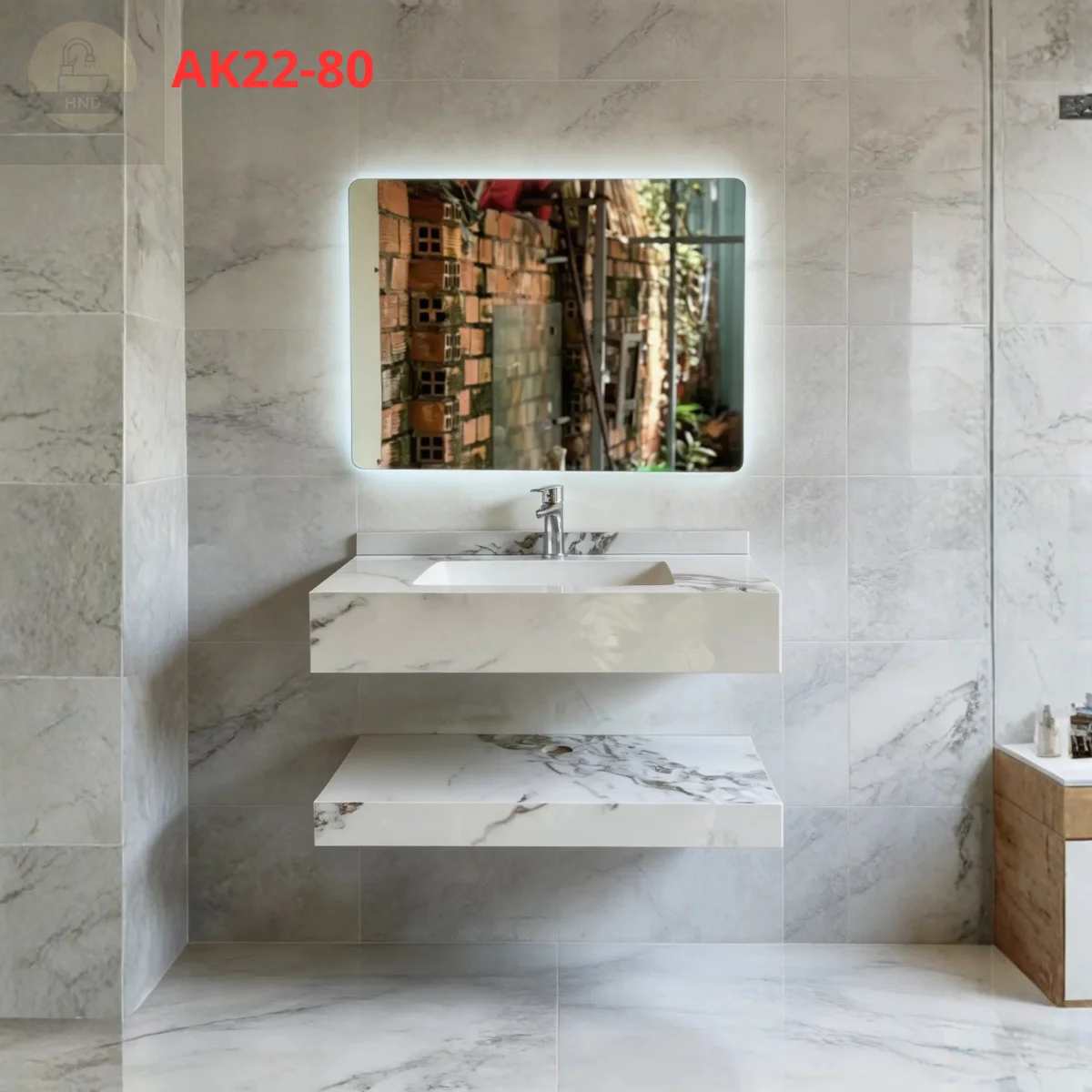 Bàn đá lavabo AK22-80 AK22-80