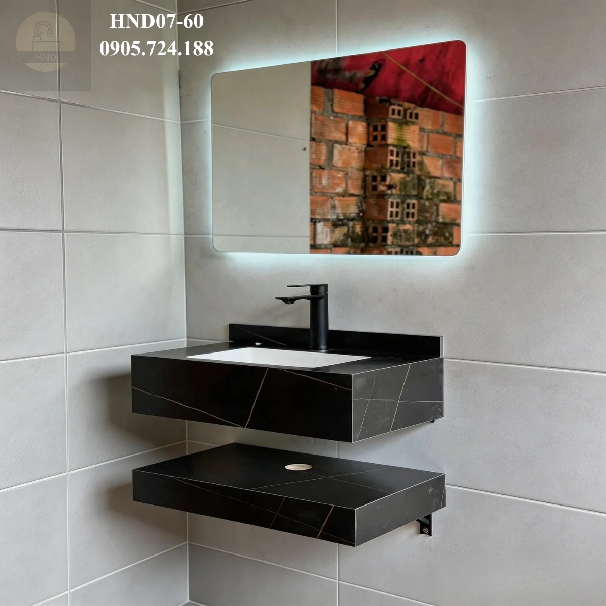 Bàn đá lavabo HND07-60 HND07-60