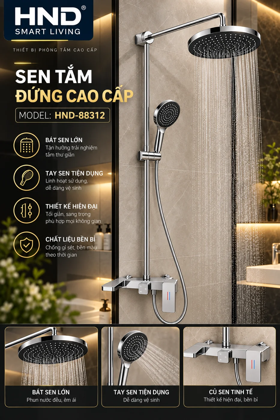 Sen tắm đứng HND-88312 HND-88312