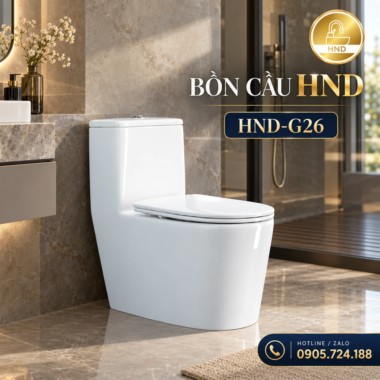 Bồn cầu HND-G26 HND-G26