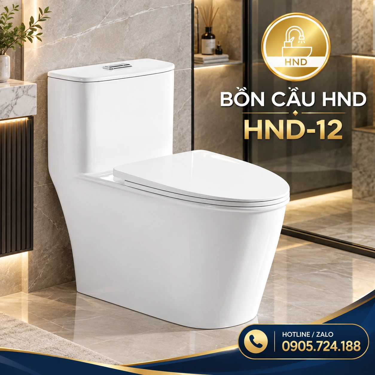 Bồn cầu HND-G12 HND-G12