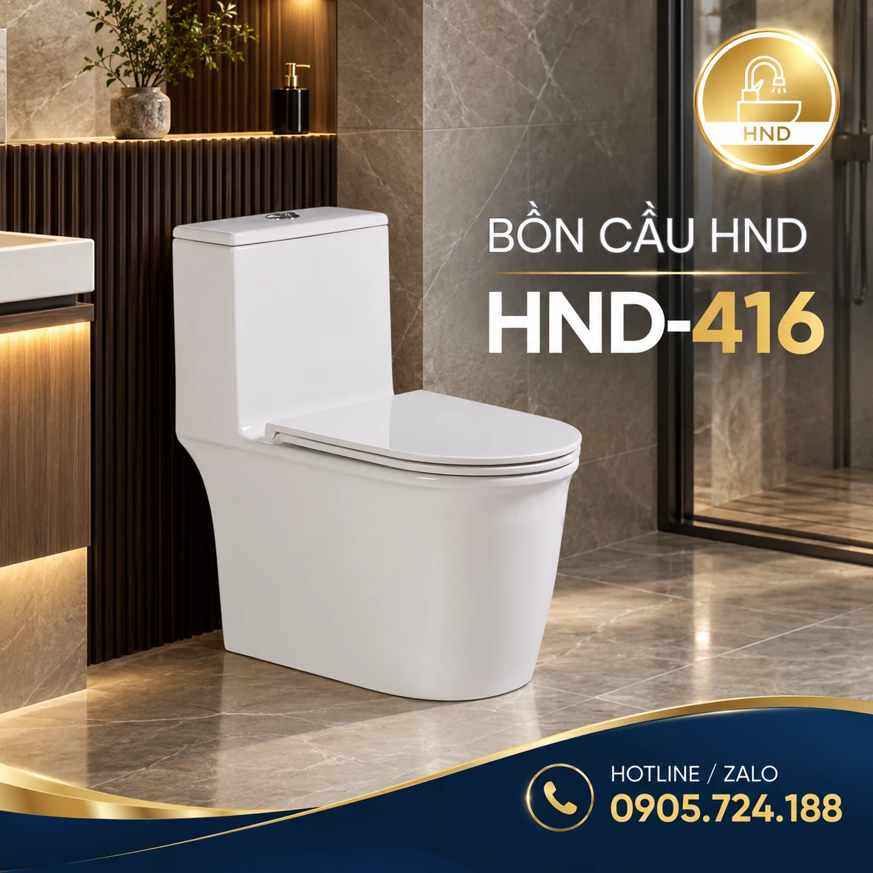 Bồn cầu HND-416 HND-416