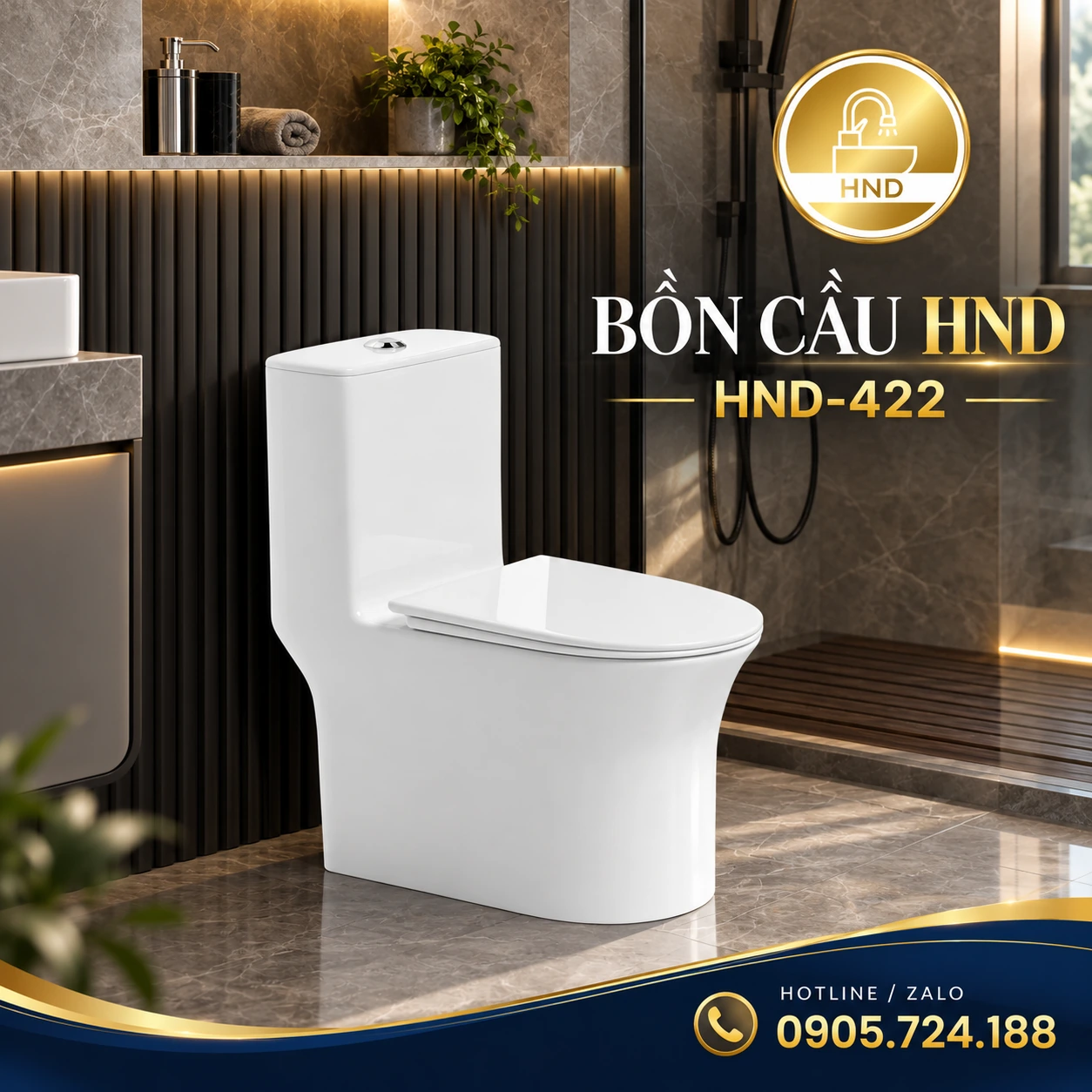 Bồn cầu HND-422 HND-422